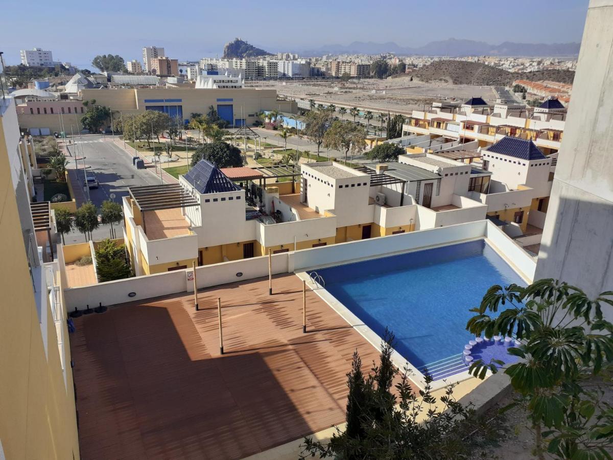 Apartamento En Aguilas Con Amplia Terraza Y Piscina Exteriör bild